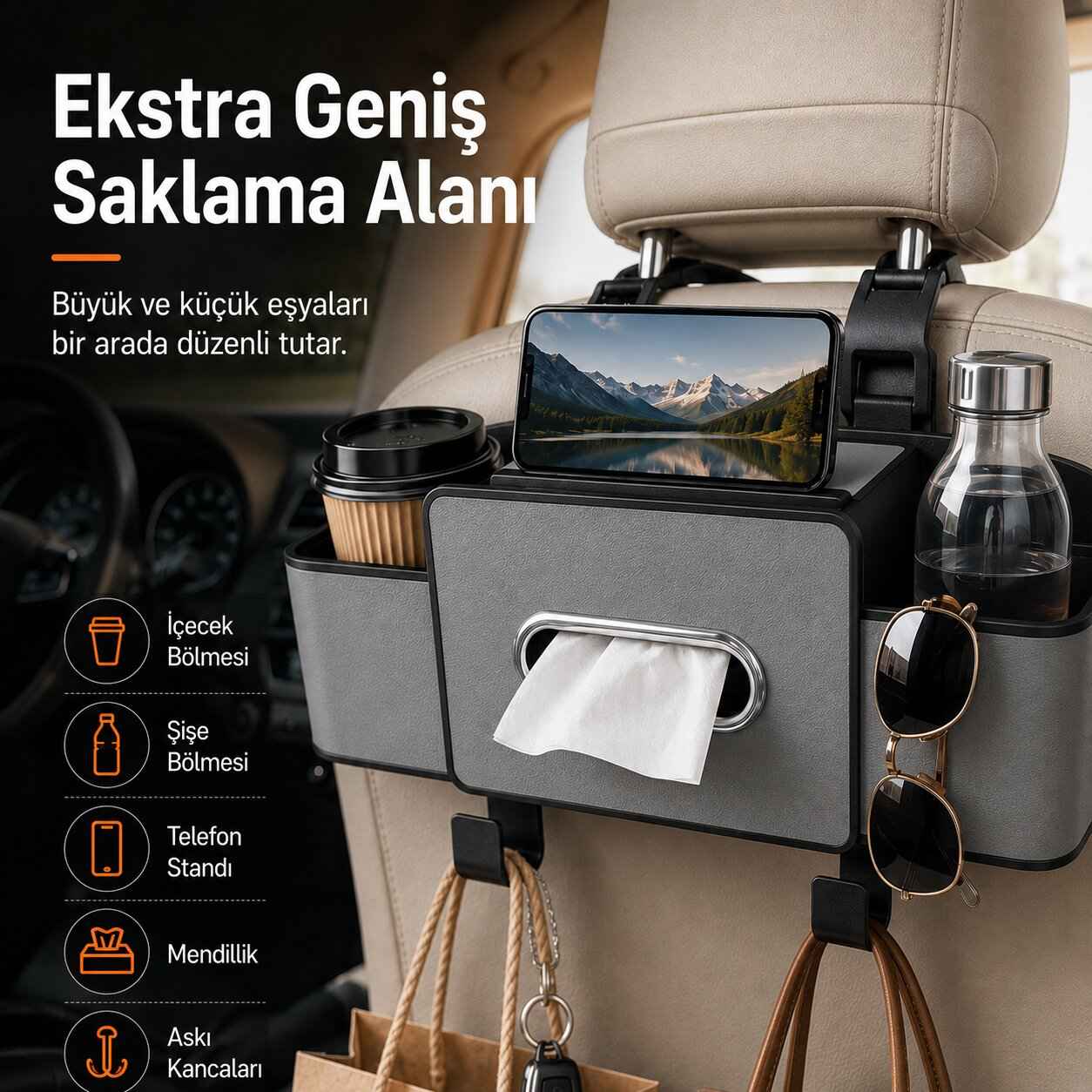 Geniş saklama alanı